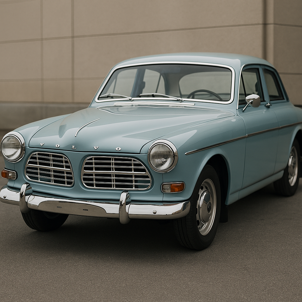 Volvo Amazon stötfångare i rostfritt stål 1956–1970